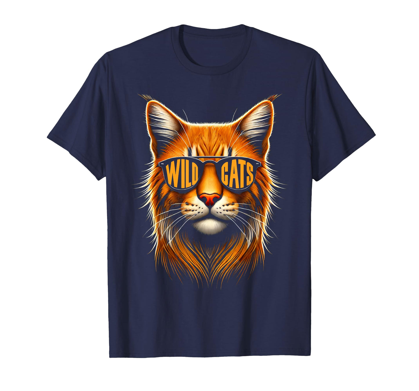 Vintage Wildcats Name Proud | Cat's Lovers Animal Evergreen T-Shirt