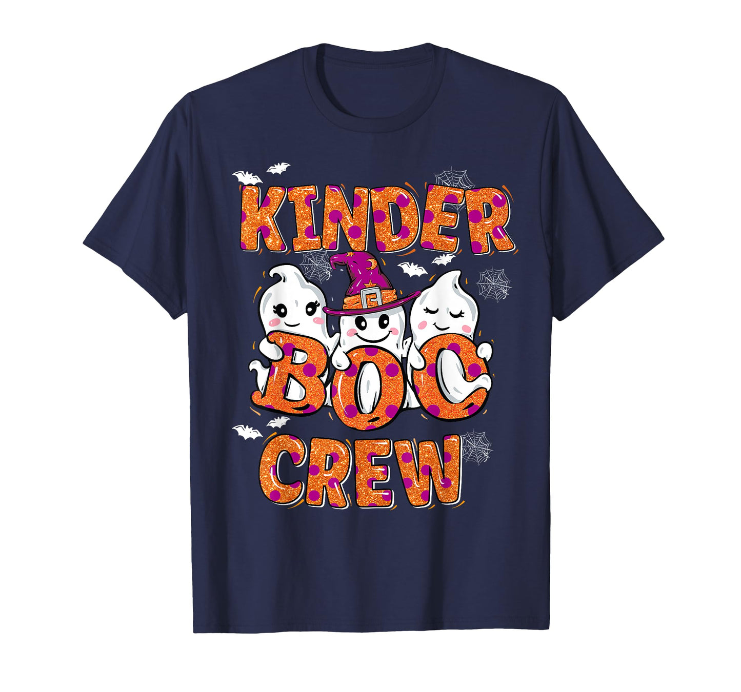 Retro Kinder boo crew Halloween Costume Kindergarten kids T-Shirt