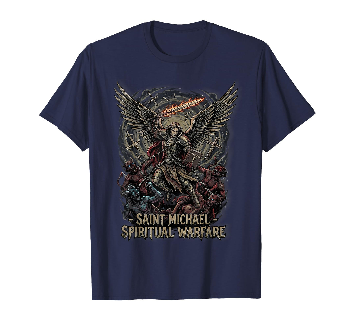 Saint Michael The Archangel Catholic T-Shirt