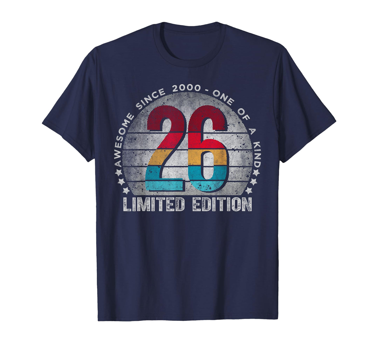 26 Year Old Gifts Vintage 2000 Limited Edition 26th Birthday T-Shirt