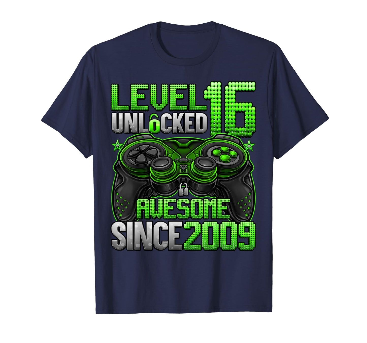 Level 16 Unlocked 16 Year Old Gifts Boys 16th Birthday Boy T-Shirt