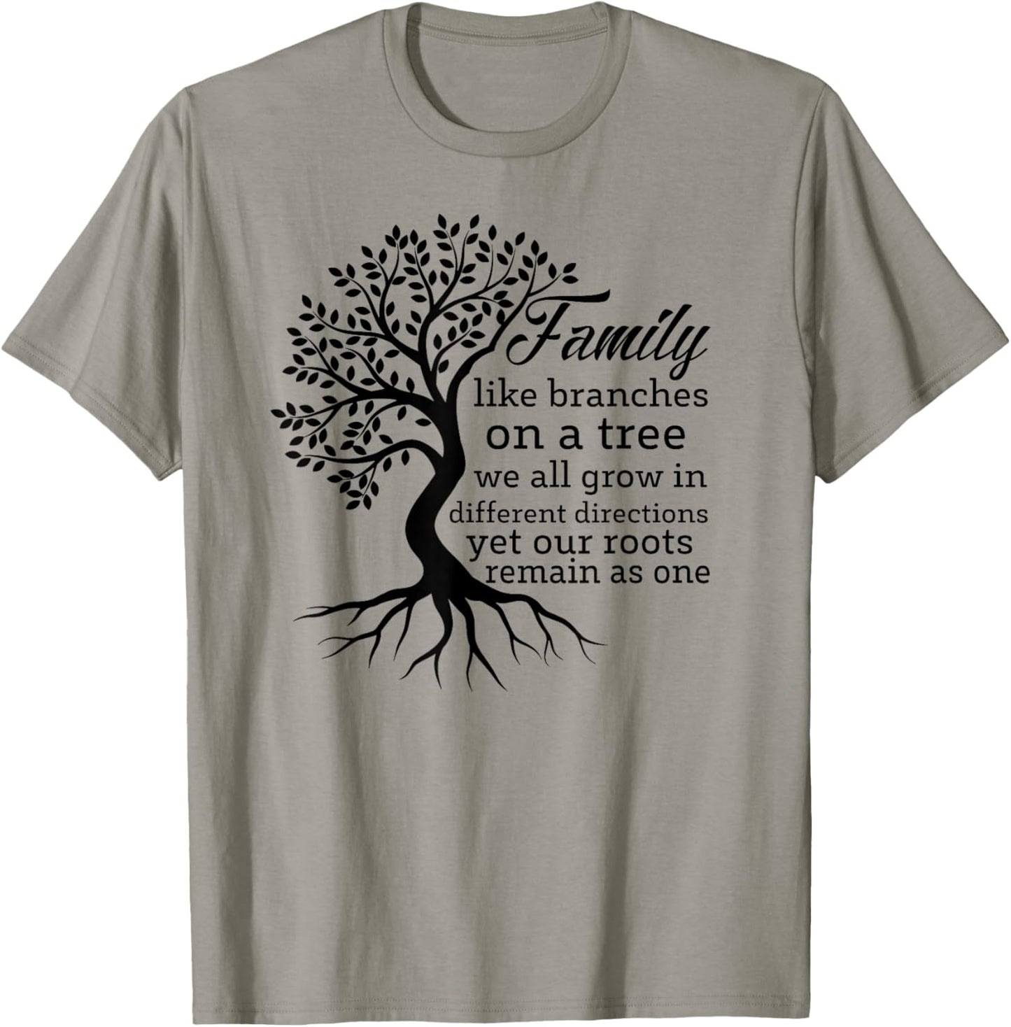 Family Tree Funny Family Reunion 2025 T-Shirt - T-Shirt | Sand