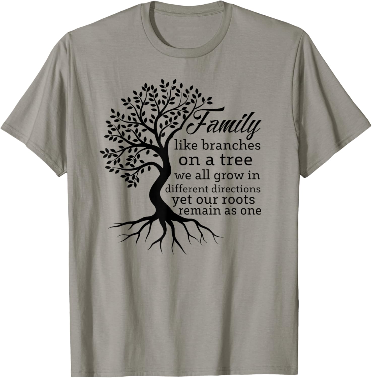 Family Tree Funny Family Reunion 2025 T-Shirt - T-Shirt | Sand