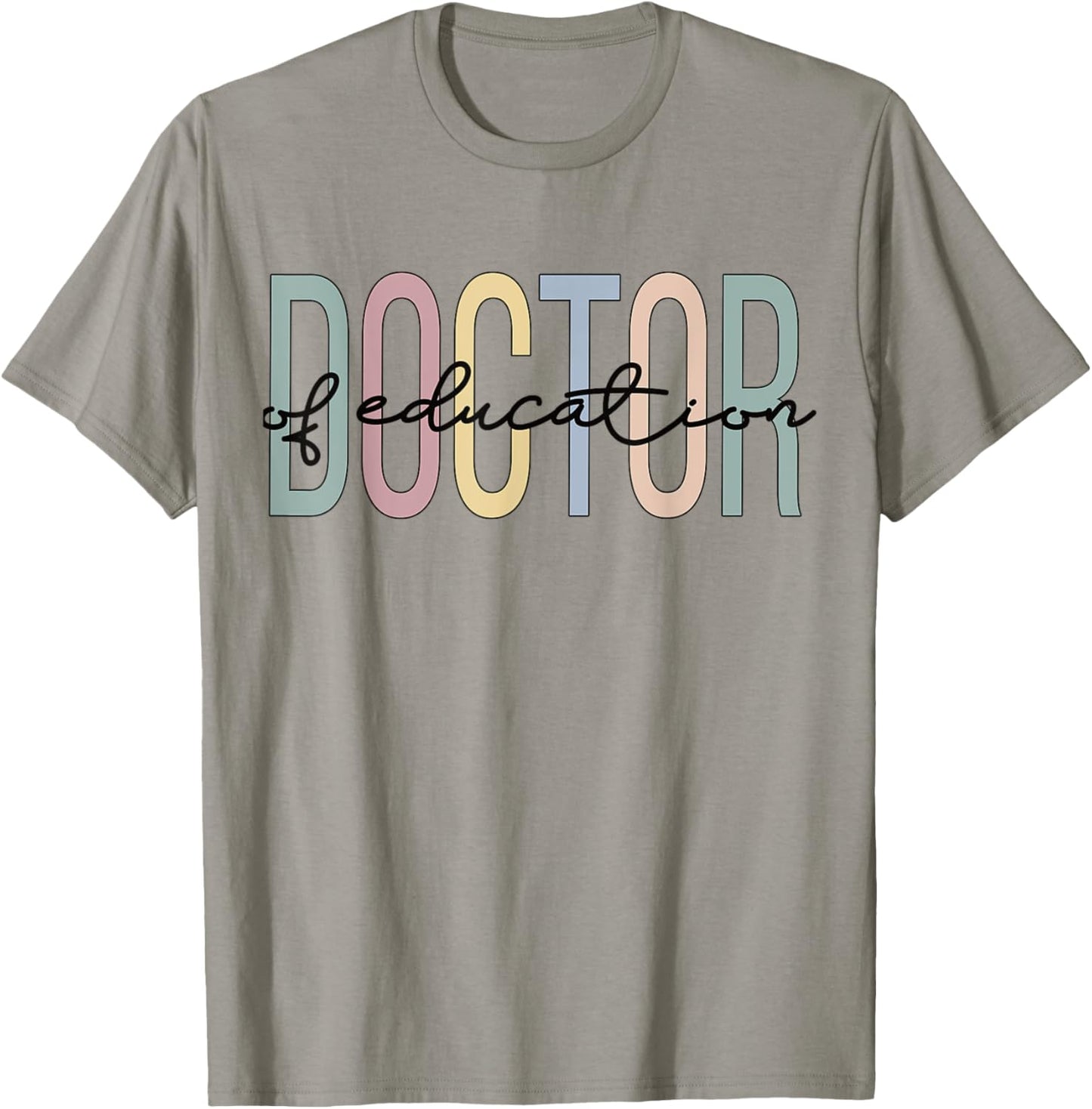 Ed.D Boho Doctor Of Education T-Shirt - T-Shirt | Sand