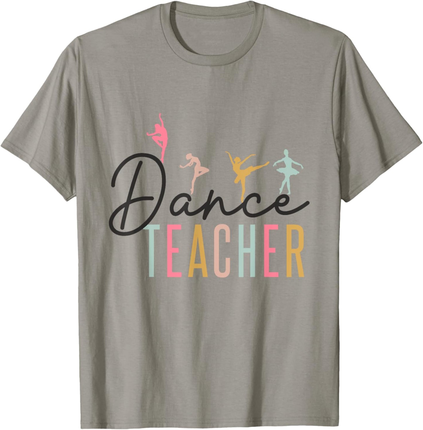 Boho Vintage Dance Teacher Appreciation Back To School T-Shirt - T-Shirt | Sand