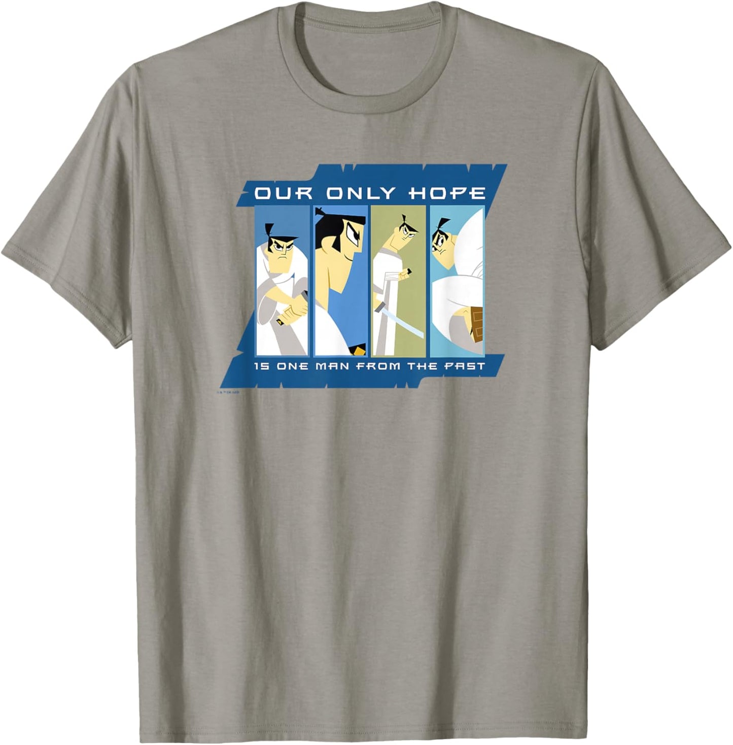 Samurai Jack Our Only Hope Is One Man From The Past T-Shirt - T-Shirt | Sand