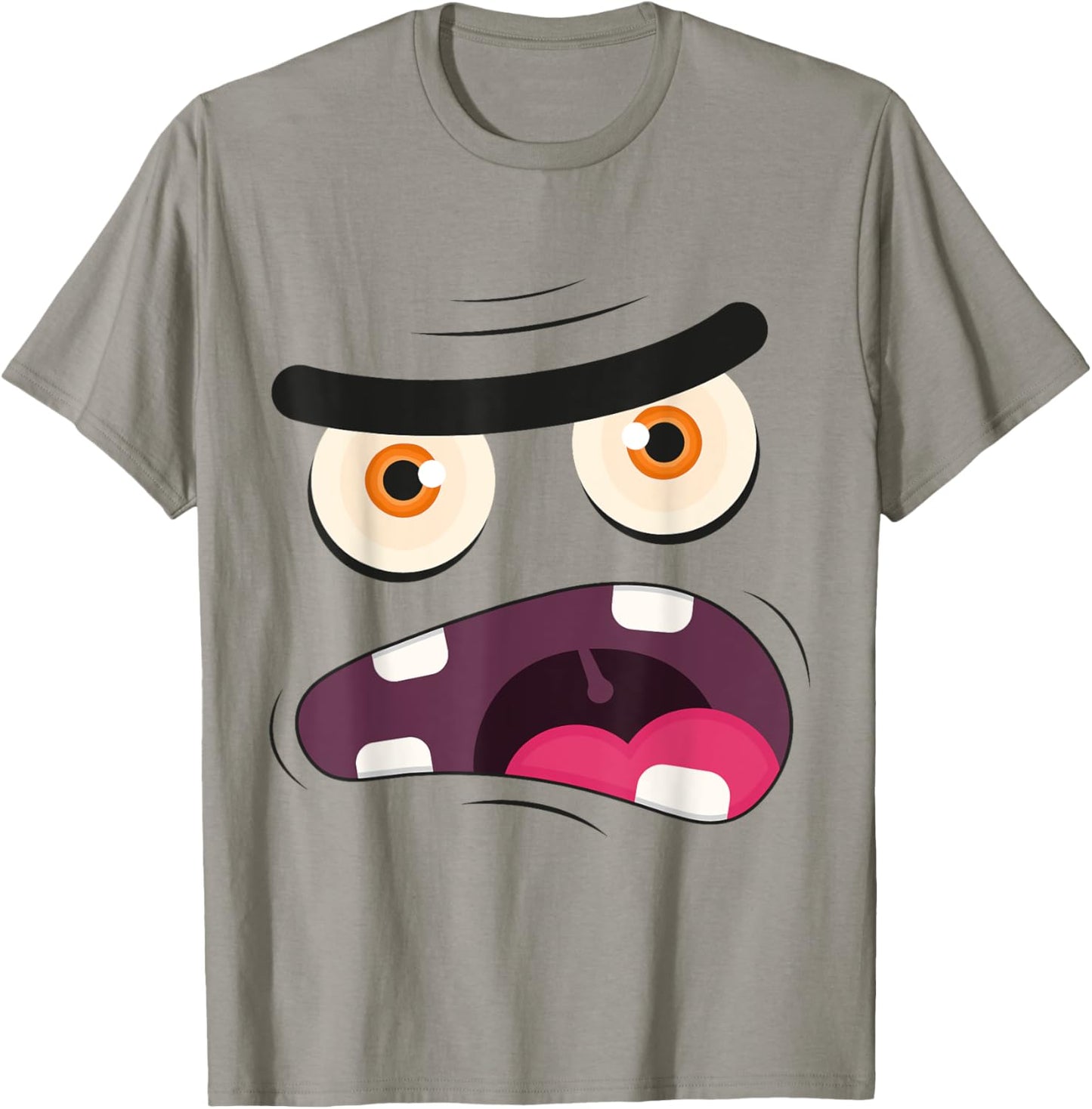 Monster Face T-Shirt - T-Shirt | Sand