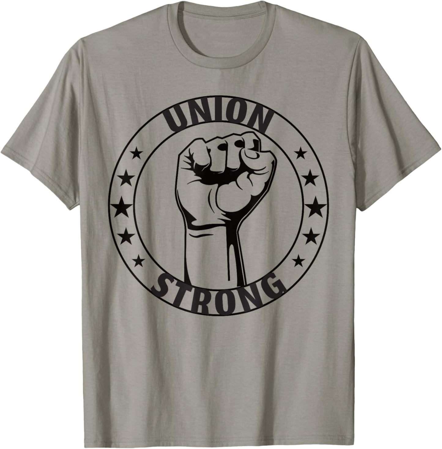 Union Strong For Proud Skilled Union Worker T-Shirt - T-Shirt | Sand