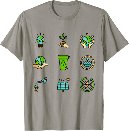 Recycle shirt for , recycle for girls, recycle for boys T-Shirt - T-Shirt | Sand