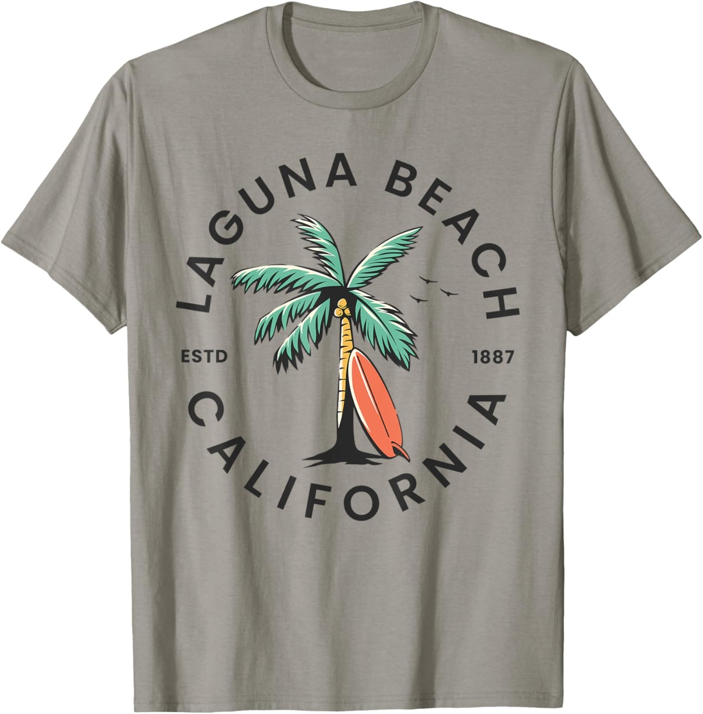 Laguna California Beach Surf Summer Vacation Women Kids T-Shirt - T-Shirt | Sand