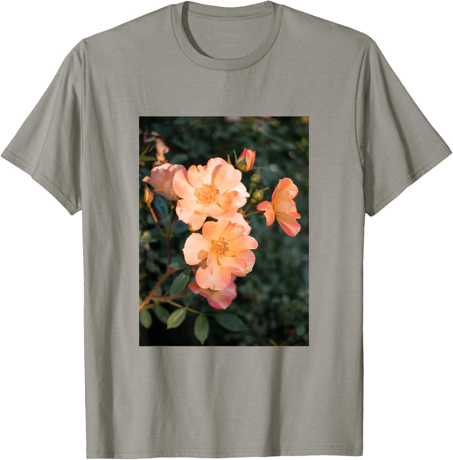 Aesthetic Wildflower Streetwear Flower Fashion T-Shirt - T-Shirt | Sand