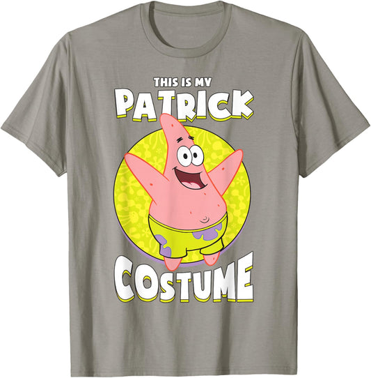 Spongebob Squarepants Halloween This is My Patrick Costume T-Shirt - T-Shirt | Sand
