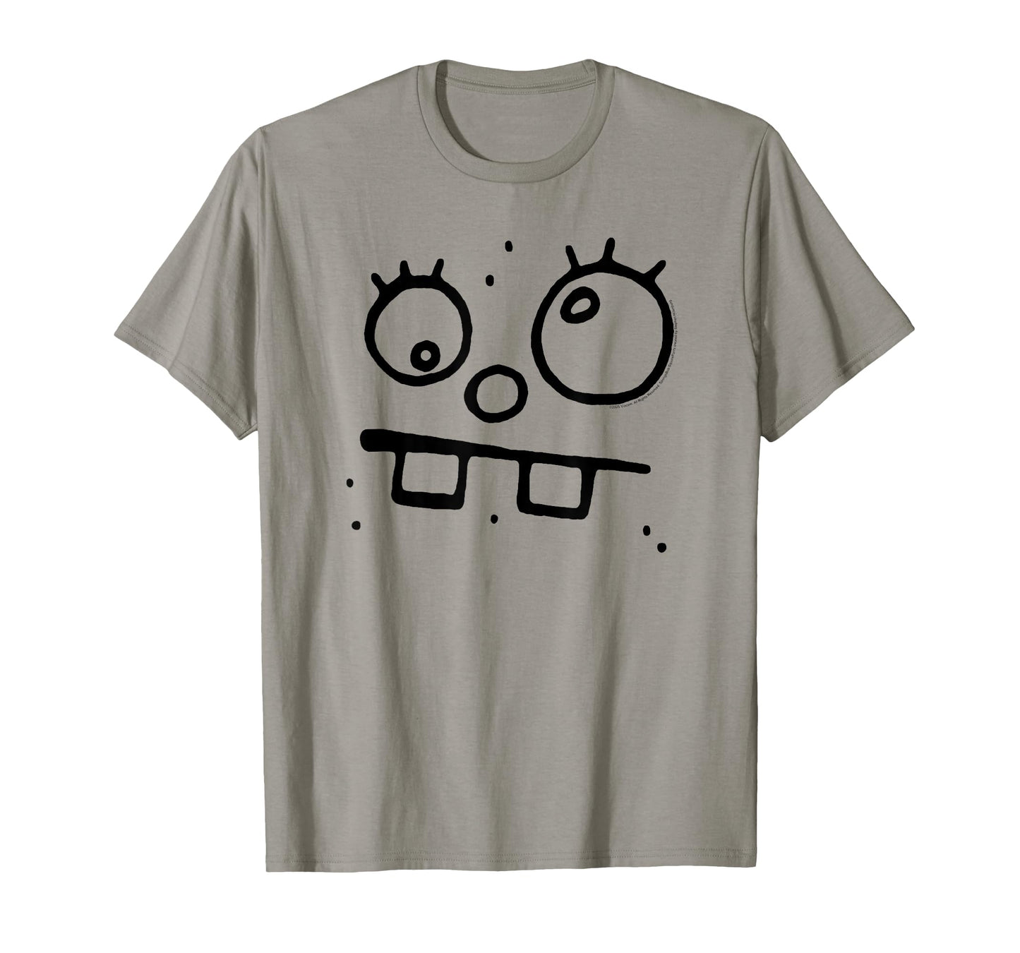 SpongeBob SquarePants DoodleBob Face Cartoon Costume T-Shirt