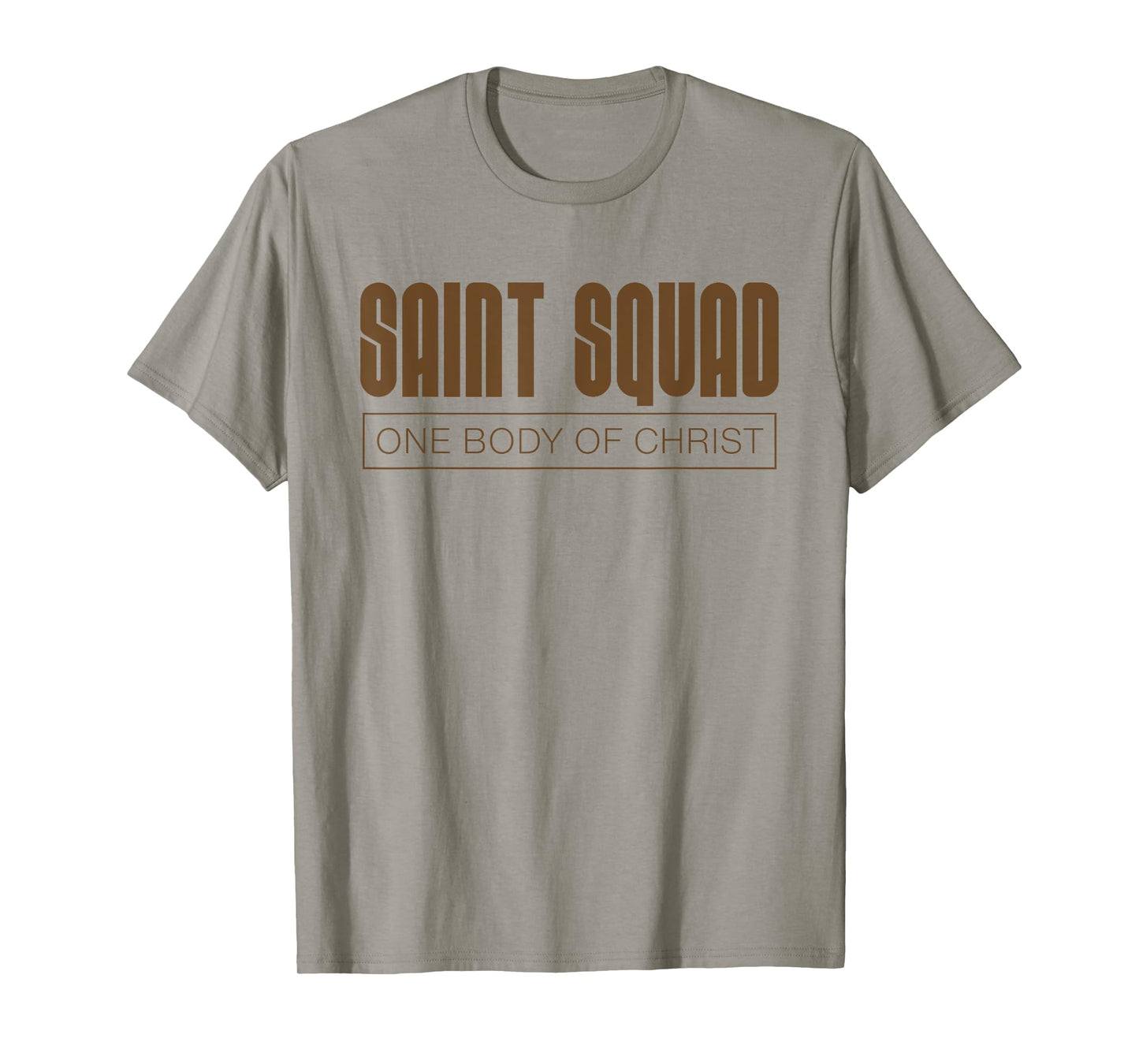 Saint Squad One Body of Christ Christian Teen Support Lt T-Shirt