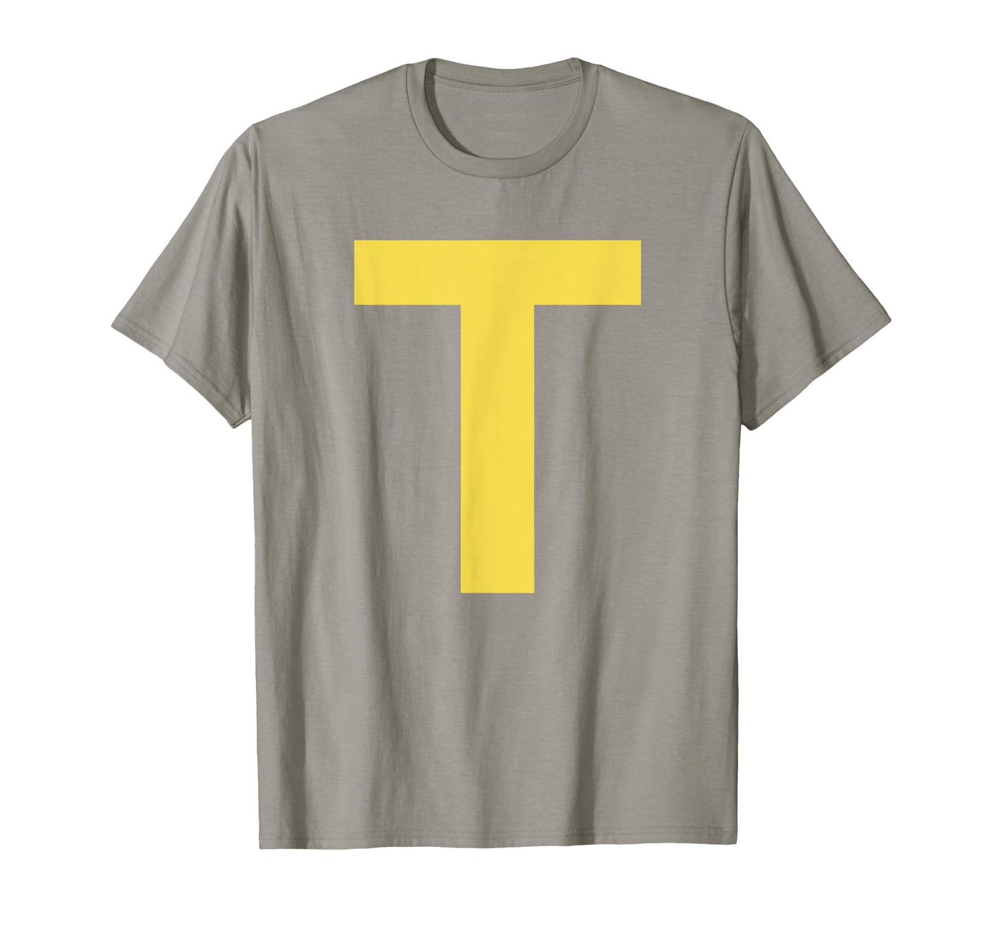 Letter T Funny Chipmunk Group Matching Halloween Costume T-Shirt
