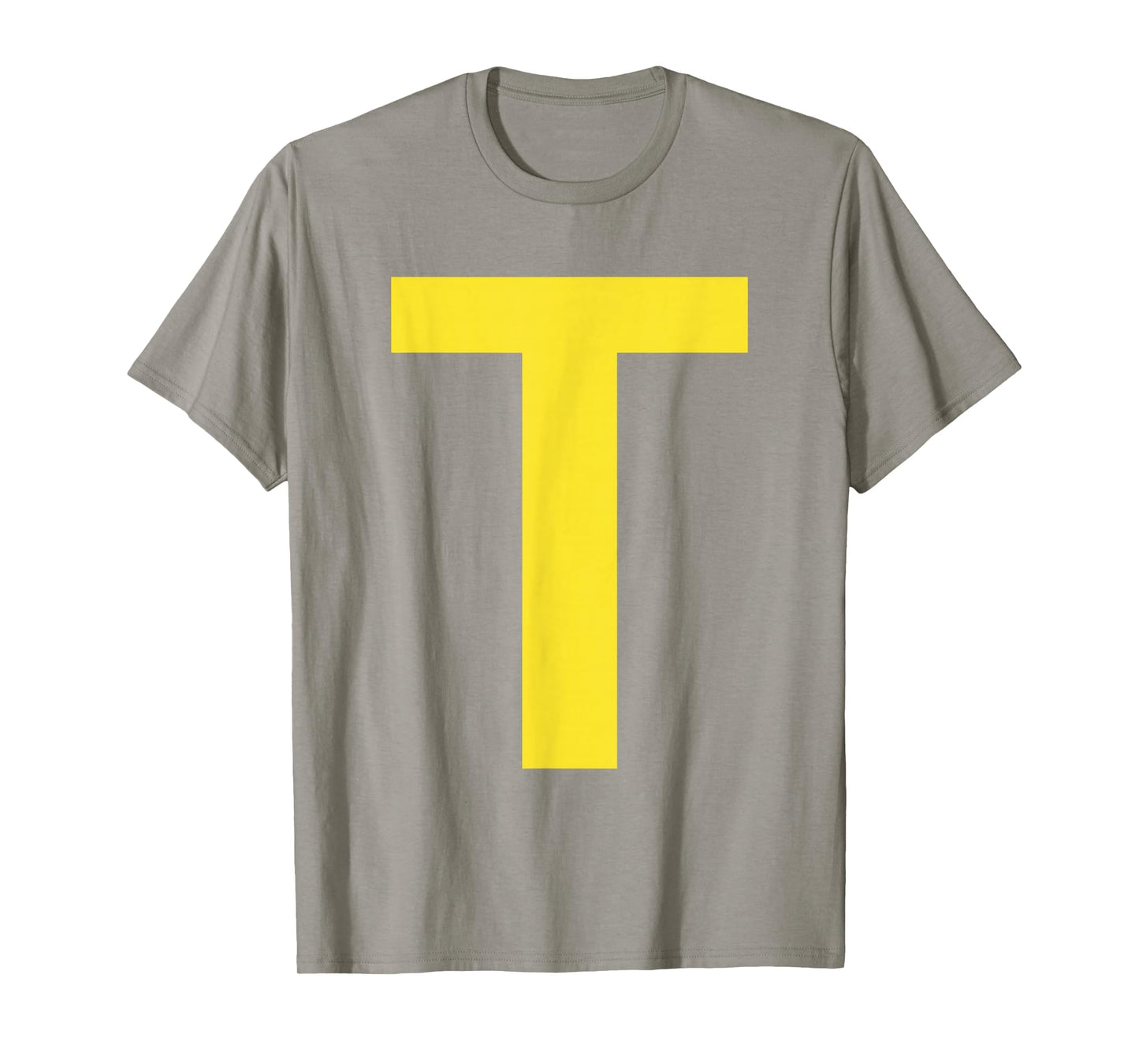 Letter T Funny Group Matching Halloween Costume T-Shirt