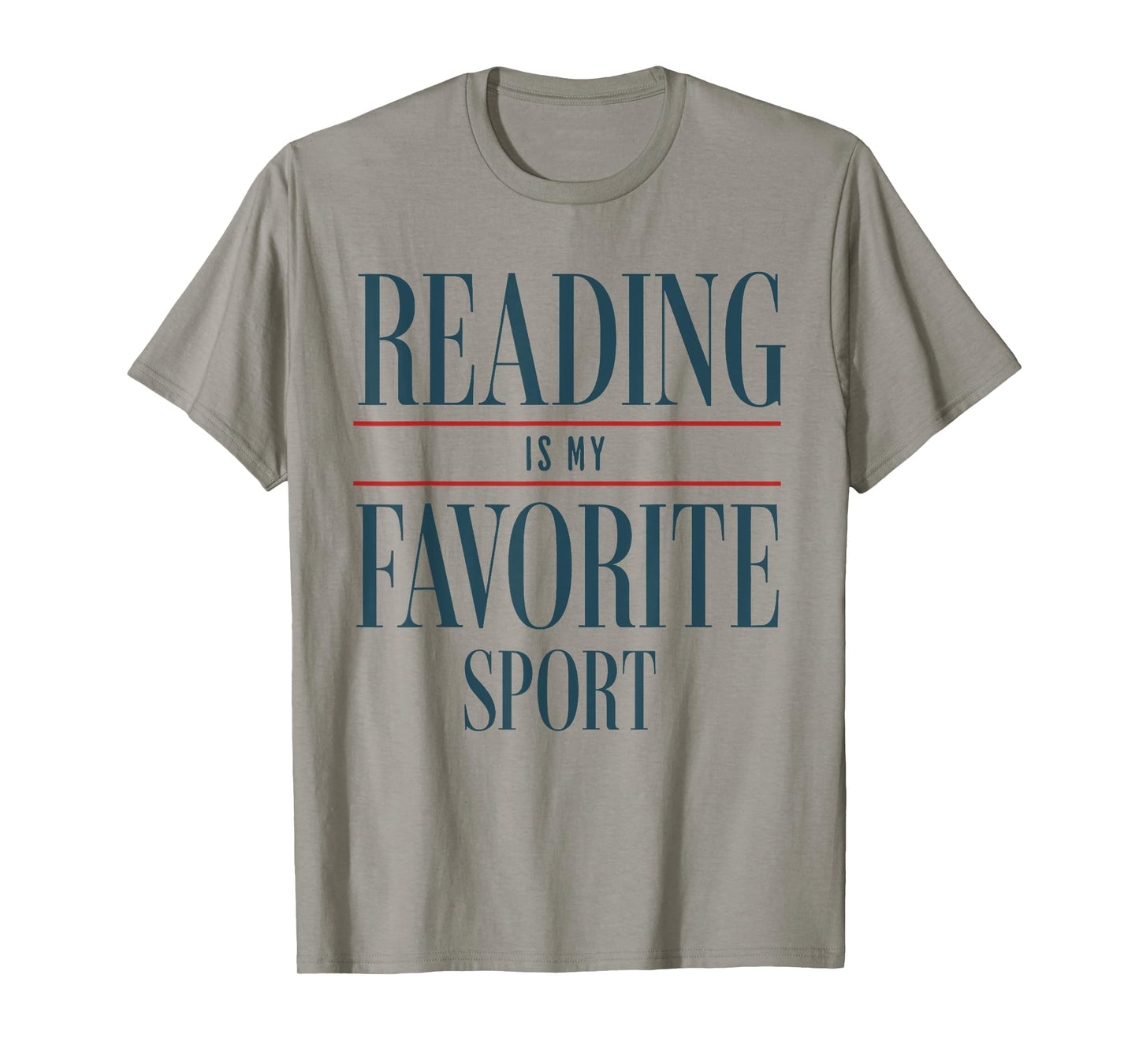 Reading Is My Favorite Sport Book Lover Funny Saying Quote T-Shirt