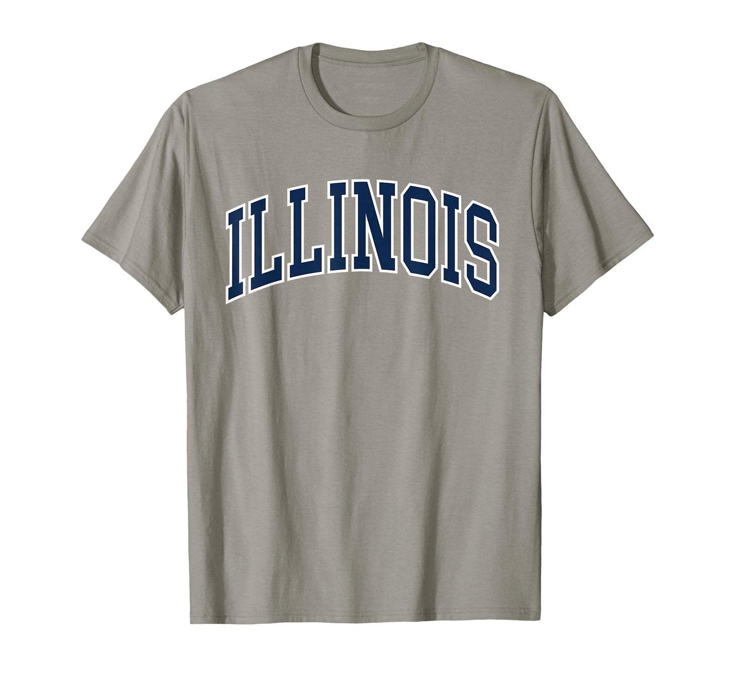 Retro Illinois Tee Vintage Illinois Orange Blue Throwback IL T-Shirt