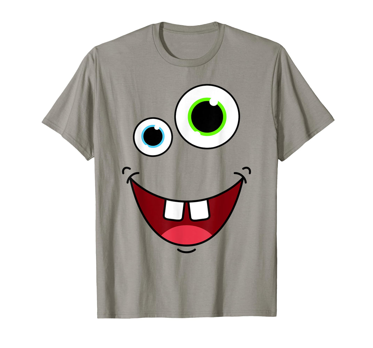 Funny Silly Monster Face Group Costume Birthday Halloween T-Shirt