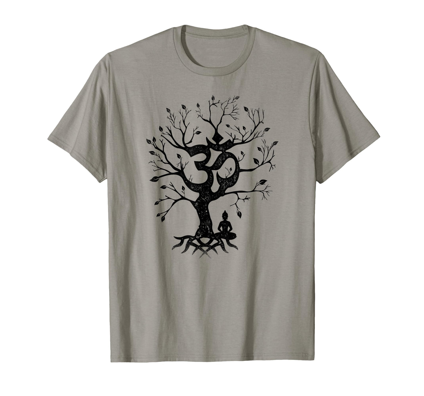 Tree of Life and Ohm Symbol Design for Women or Men Om T-Shirt