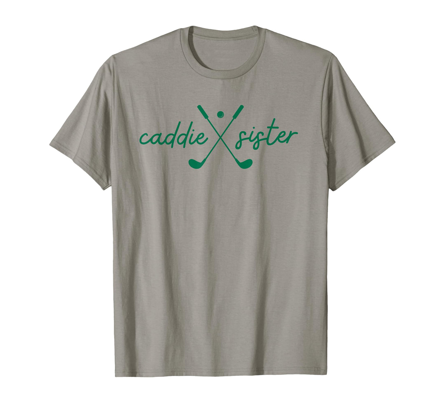 Caddie Sister Cute Golfing Golfer Girl Fun Golf 1st Birthday T-Shirt