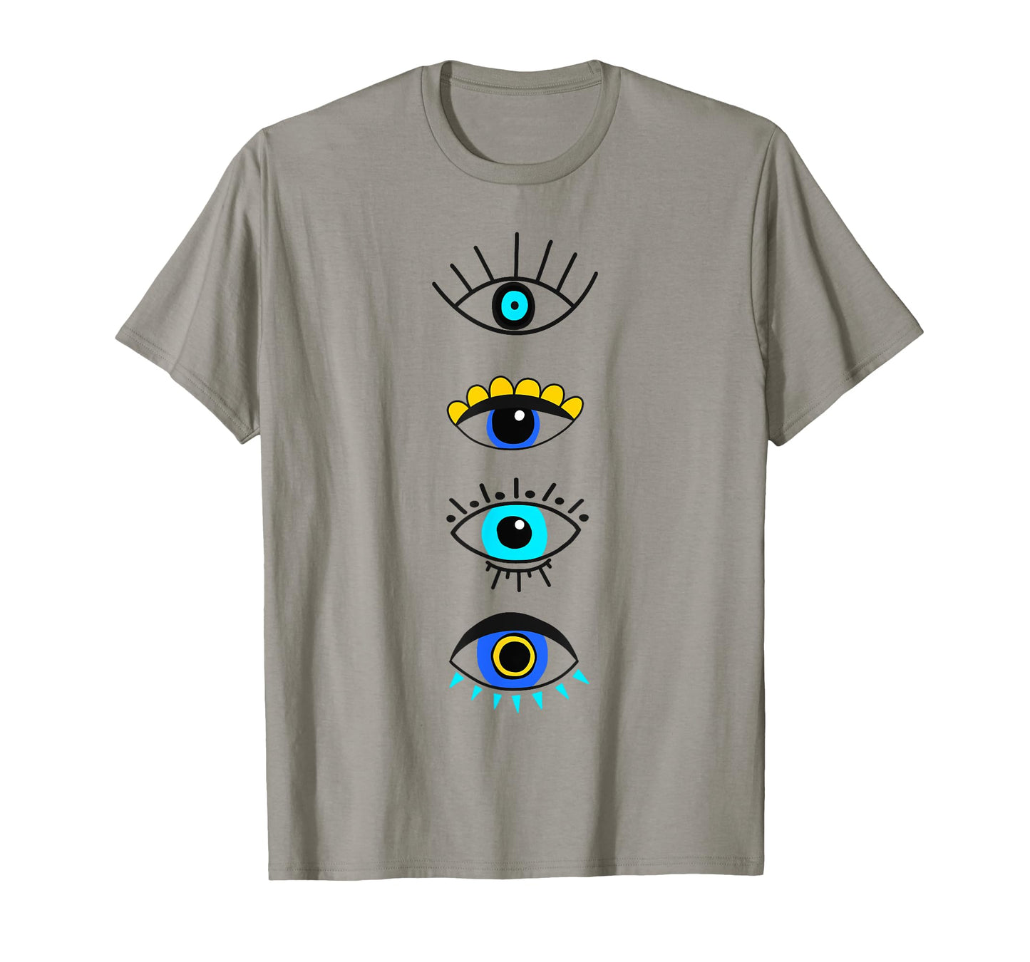 Evil Eye Curse Protection Seeing Eyes Nazar Mati Evil Eye T-Shirt