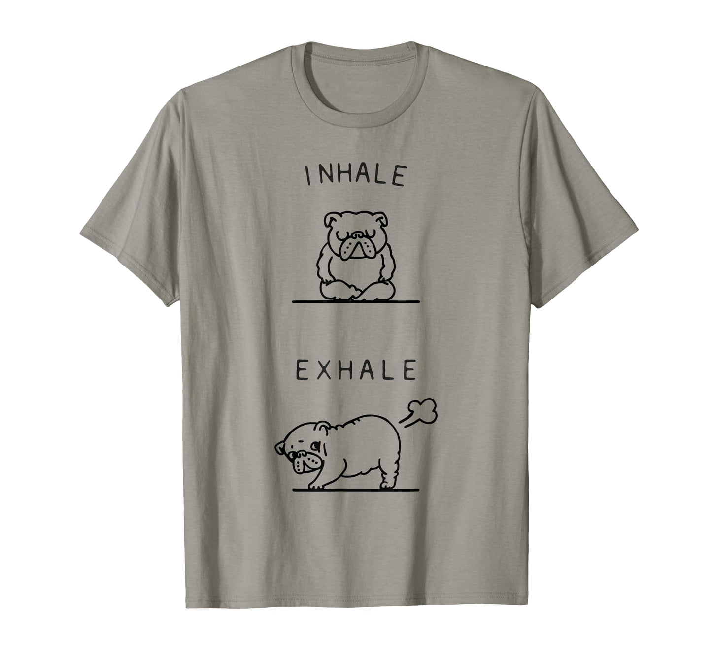Inhale Exhale English Bulldog T-Shirt