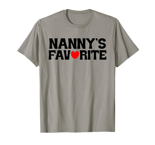 Nnny’s Favorite Cute Grandma for Grandson Granddaughter T-Shirt