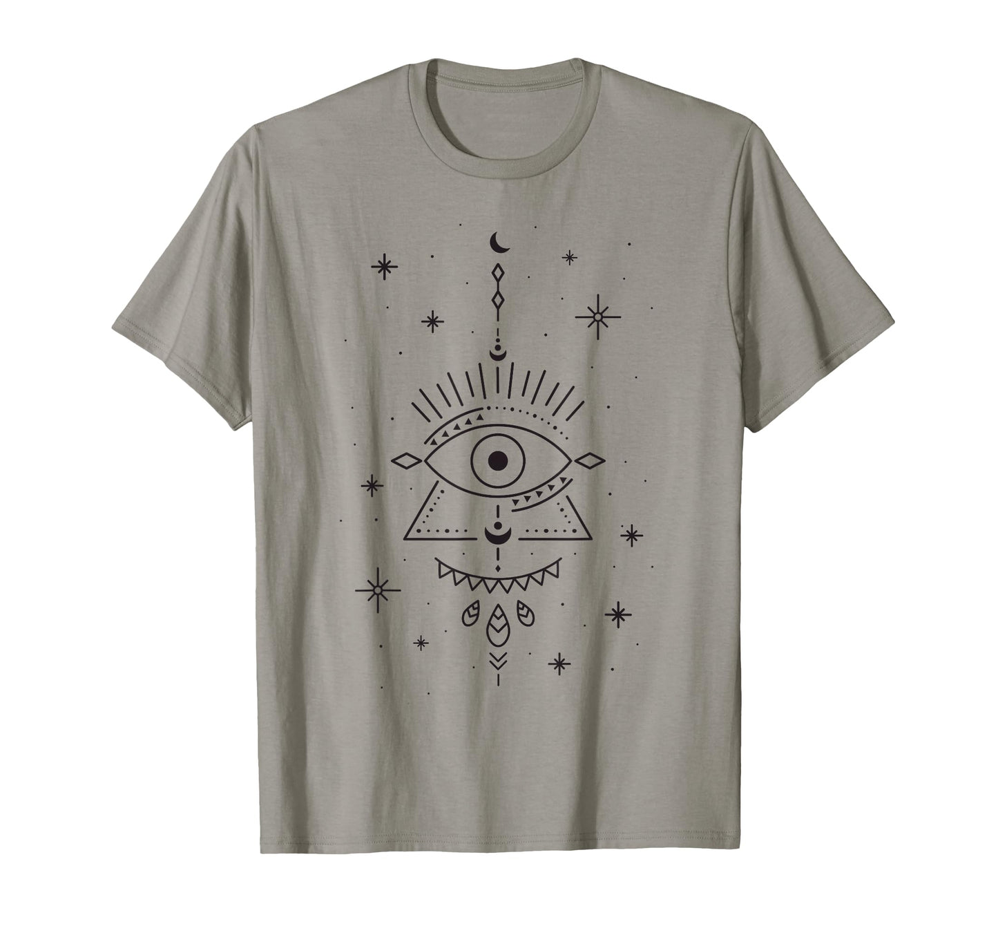 Seeing Eyes Yoga Evil Eye Yoga Evil Eye Curse Protection T-Shirt