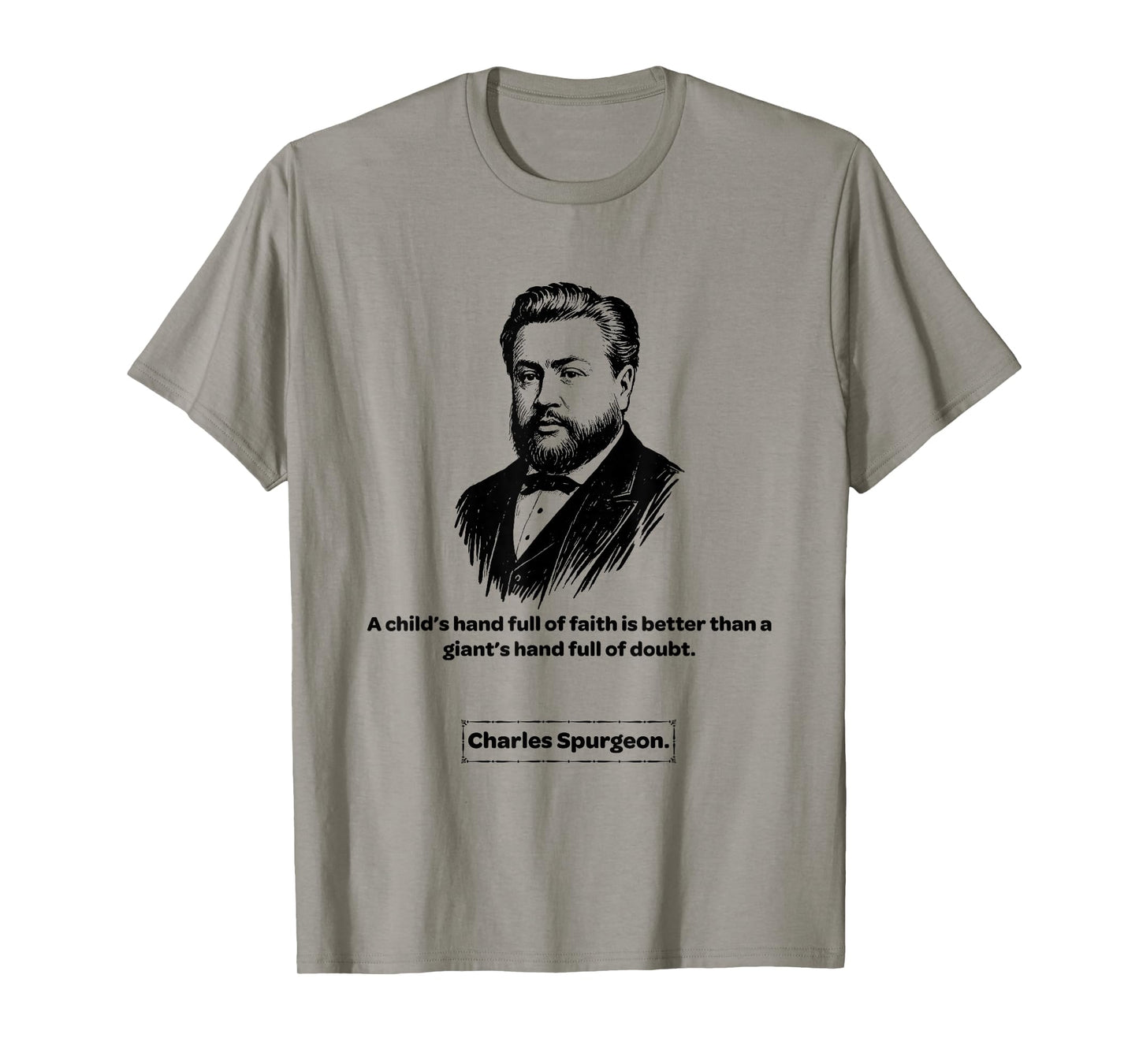 Charles Spurgeon Full of Faith Men Women Kids Gift T-Shirt
