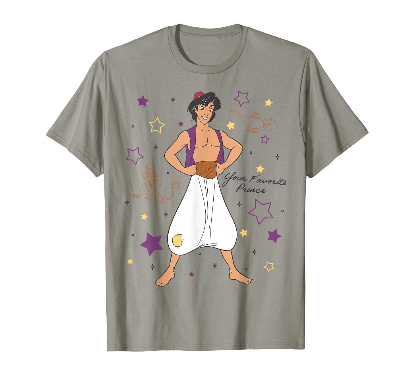 Disney Aladdin Your Favorite Prince Signature Portrait T-Shirt