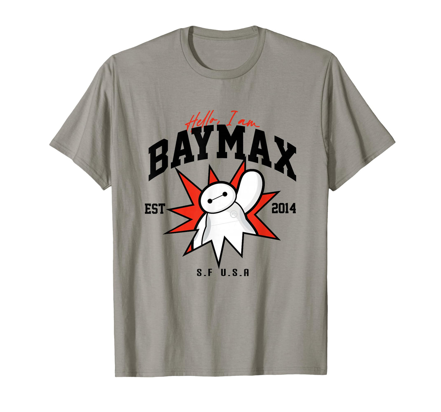 Disney Big Hero 6 Baymax Hello I Am T-Shirt