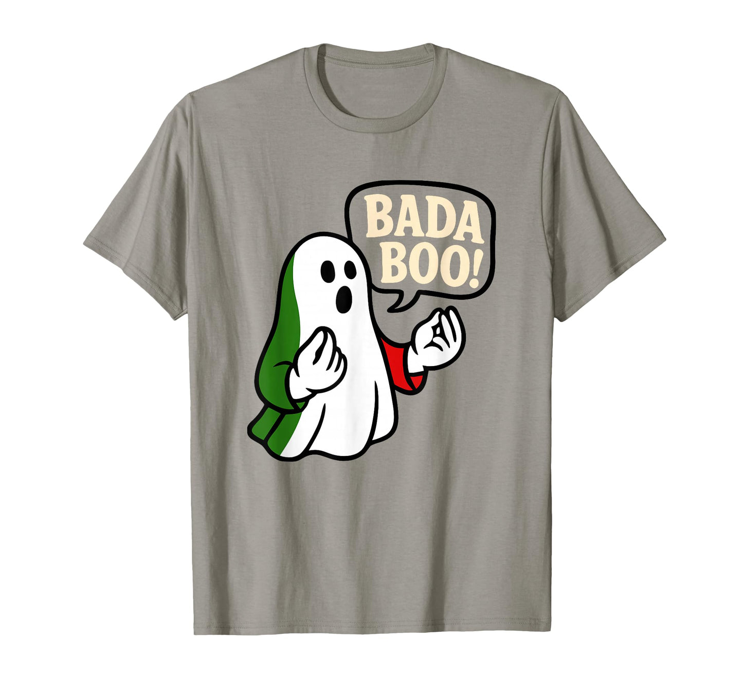 Bad Boo Cute Italian Ghost Italy Halloween T-Shirt