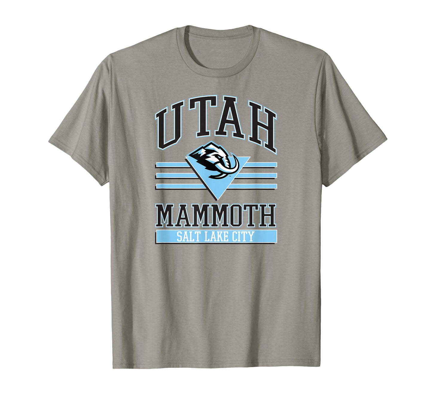 Utah Mammoth Salt Lake City Gray NHL Officially Licensed T-Shirt