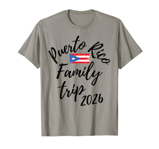 Puerto Rico Family Trip 2026 Vacation Fun Matching Group T-Shirt
