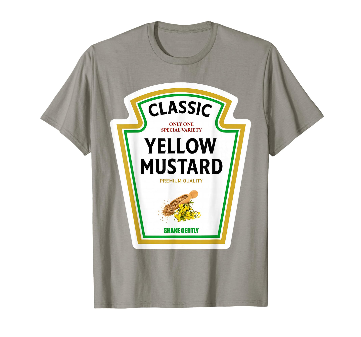 Mustard Halloween 2024 Costume Matching Ketchup Condiments T-Shirt