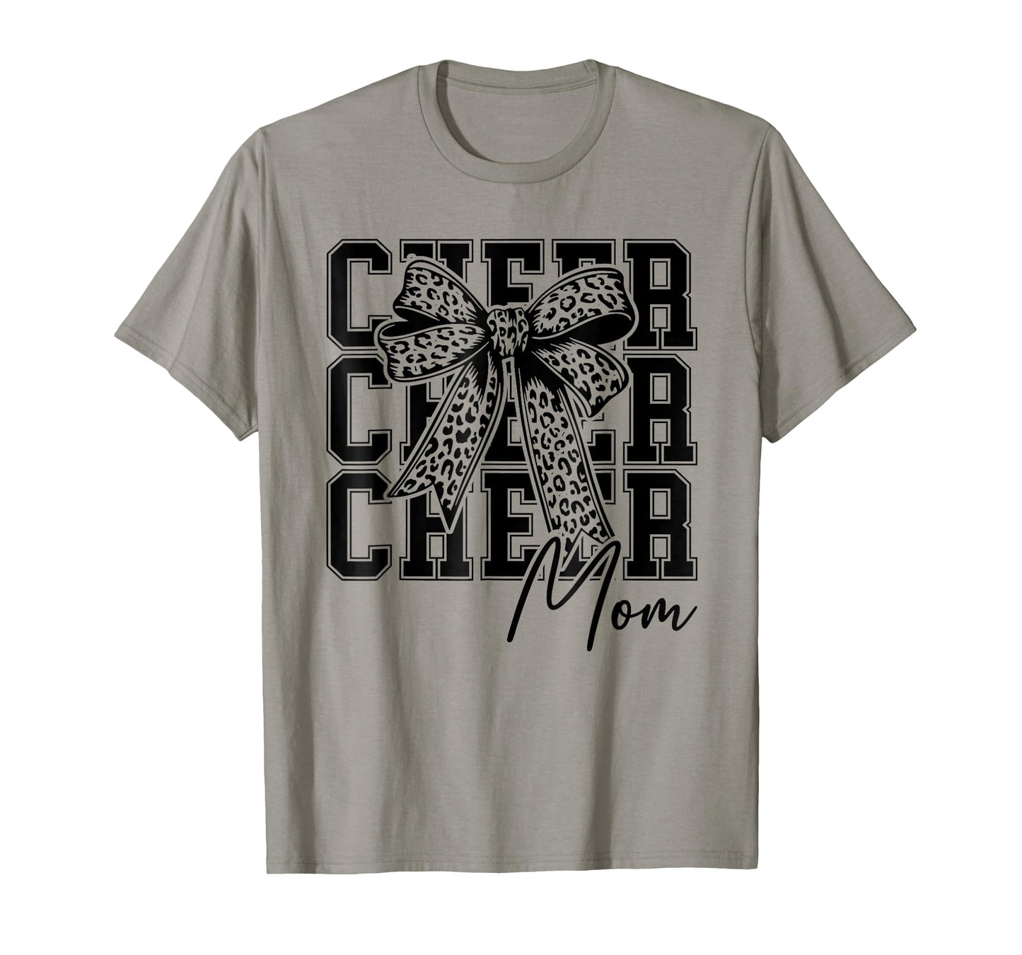 Cheer Mom Cheerleader Mom Cheer Mama Biggest Fan Mothers Day T-Shirt