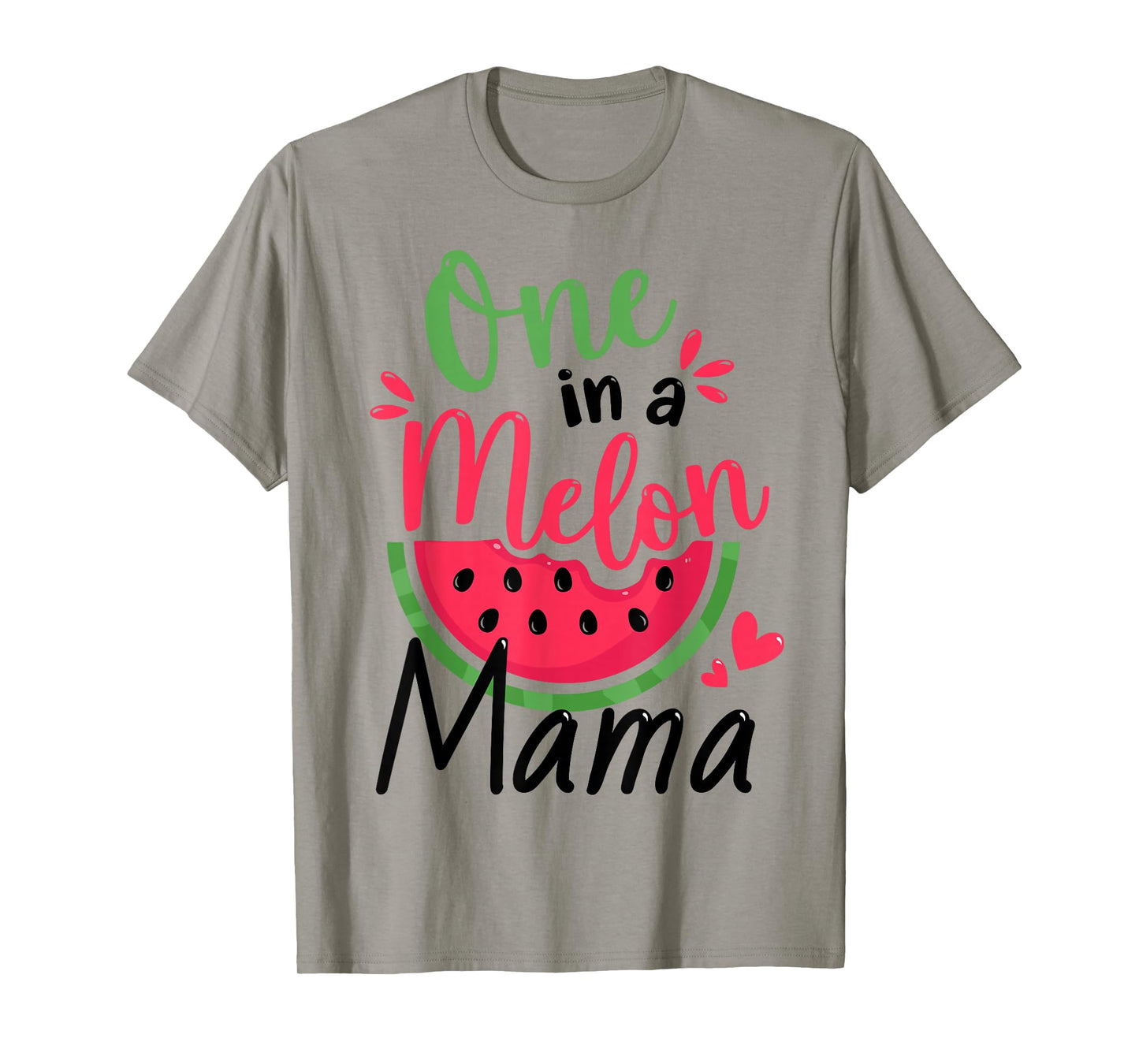 One in a Melon Mama 1st Birthday Party Family Matching T-Shirt