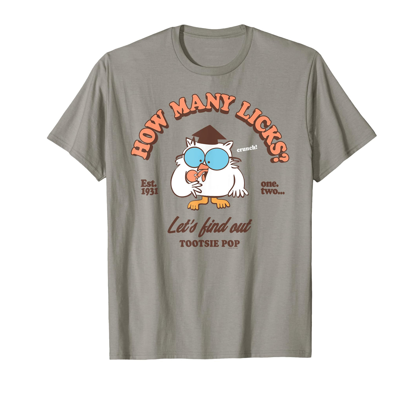 Tootsie Pops Let's Find Out Mr. Owl Sucker Candy T-Shirt
