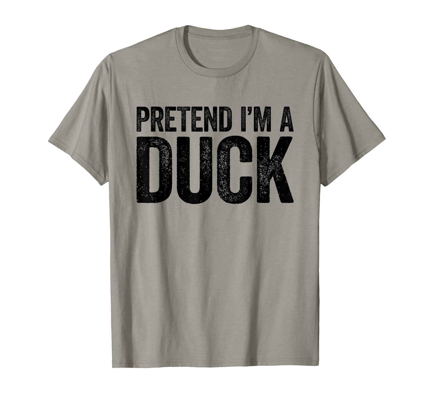 Pretend I'm A Duck Shirt Matching Kids Adult Duck Costume T-Shirt