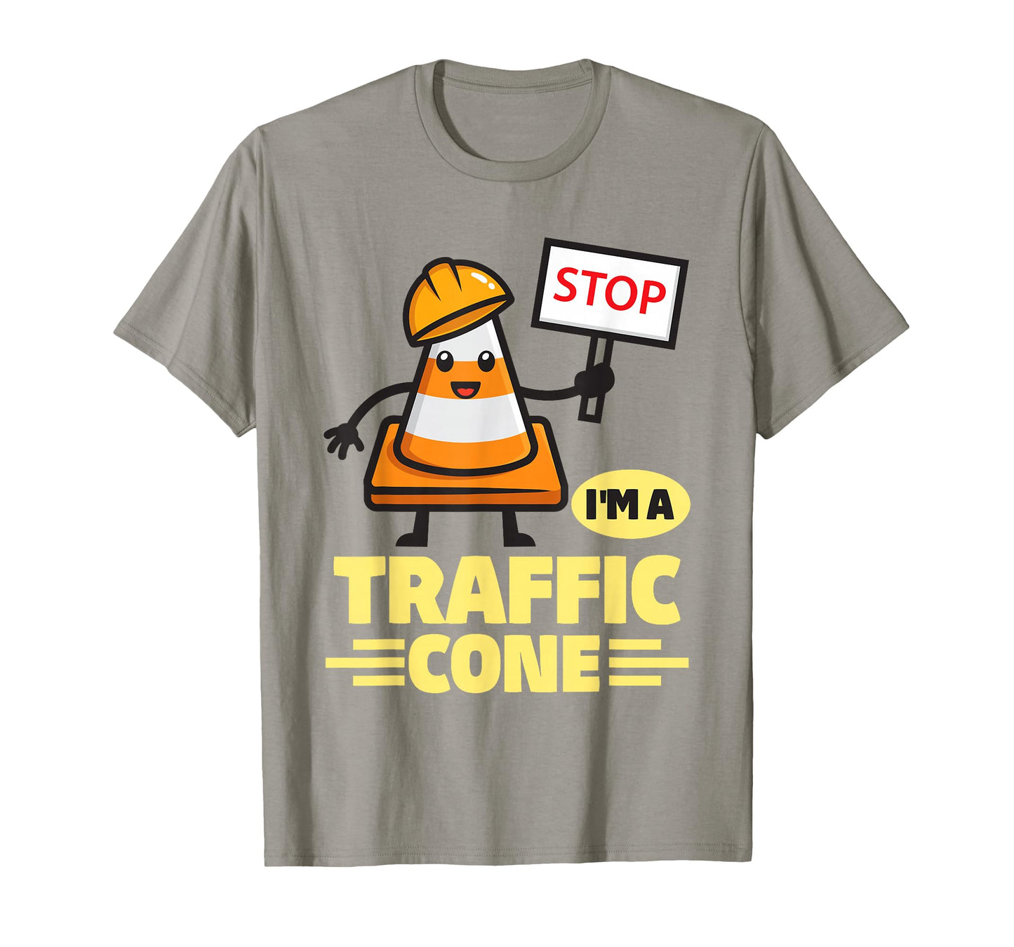 I'm A Traffic Cone Halloween Costume T-Shirt