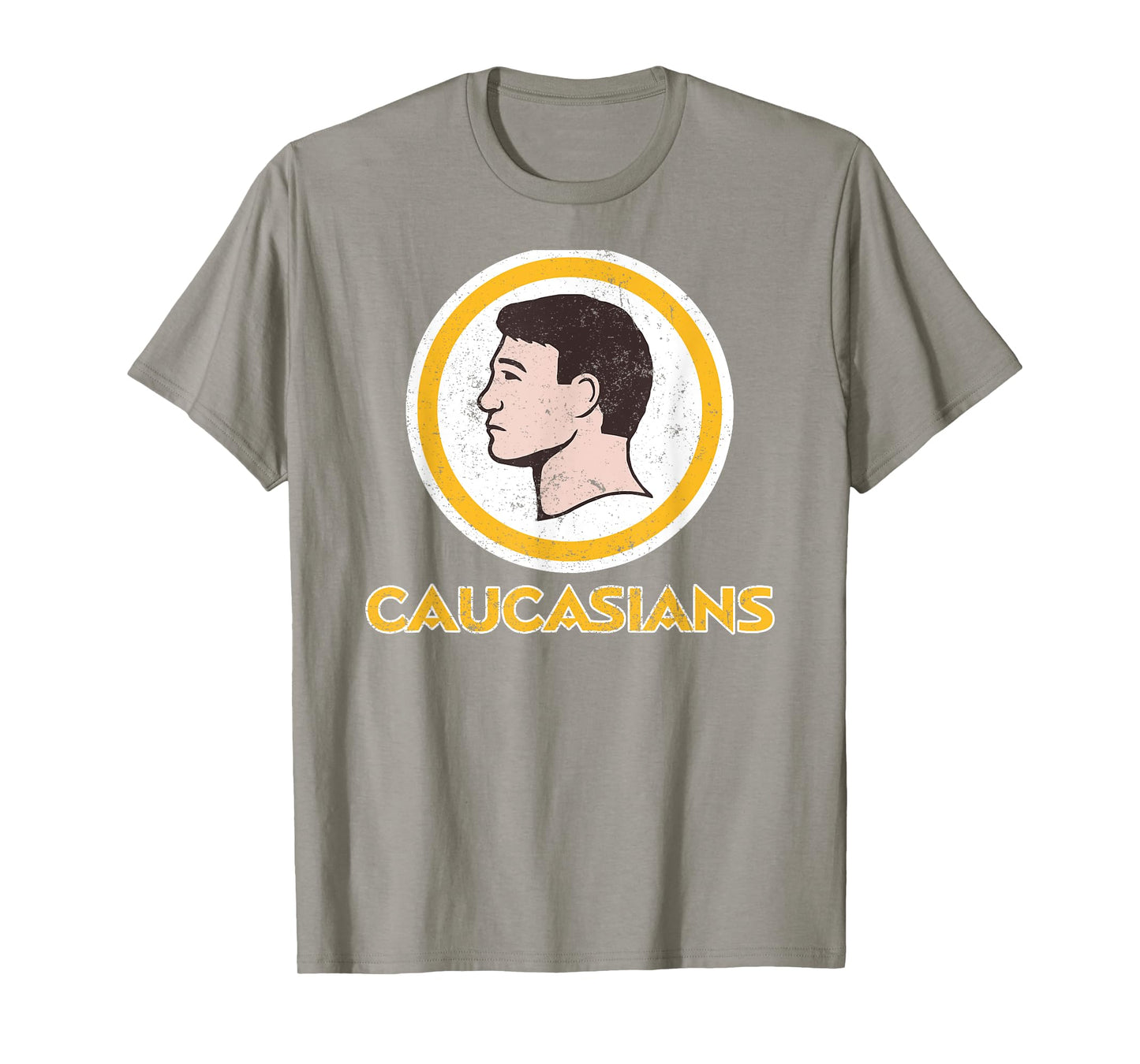 Caucasians Funny Vintage Caucasians Pride T-Shirt