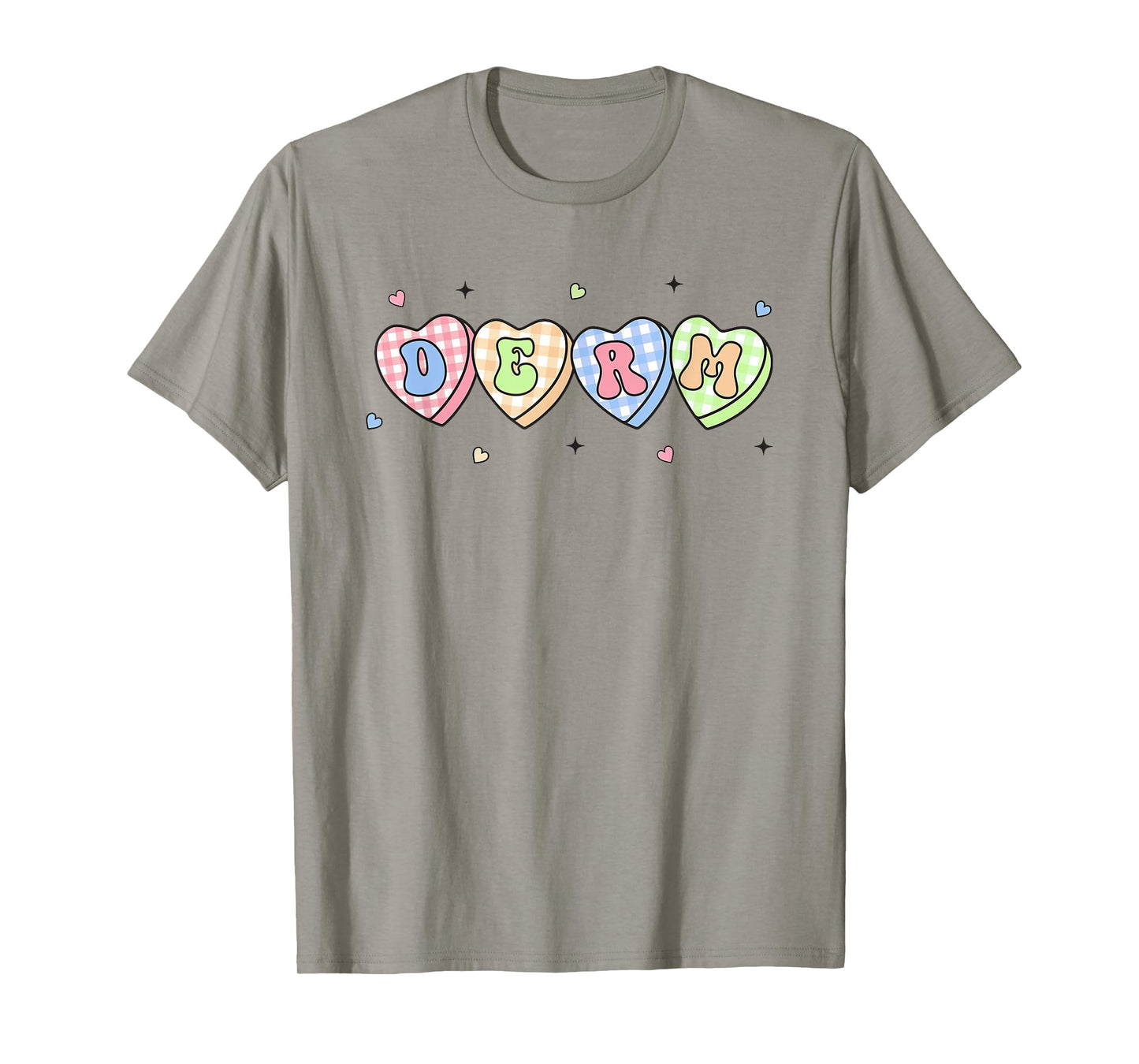 Women Dermatology Valentine's Day Derm Team Dermatologist T-Shirt