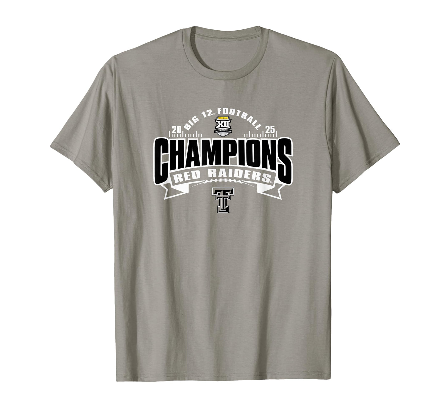 Texas Tech Red Raiders Big 12 Champs 2025 Football T-Shirt