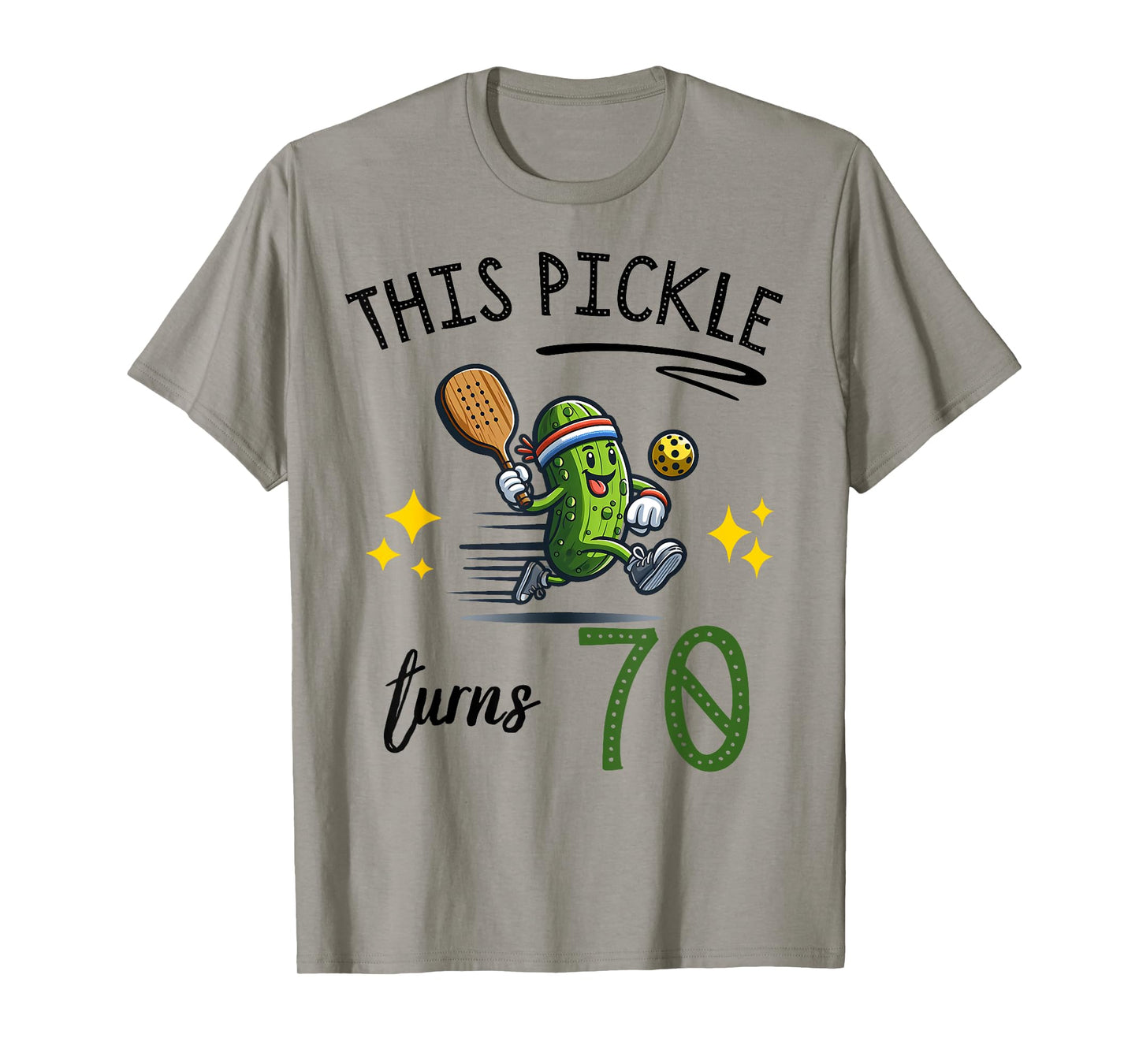THIS PICKLE TURNS 70 PICKLEBALL 70th BIRTHDAY T-Shirt
