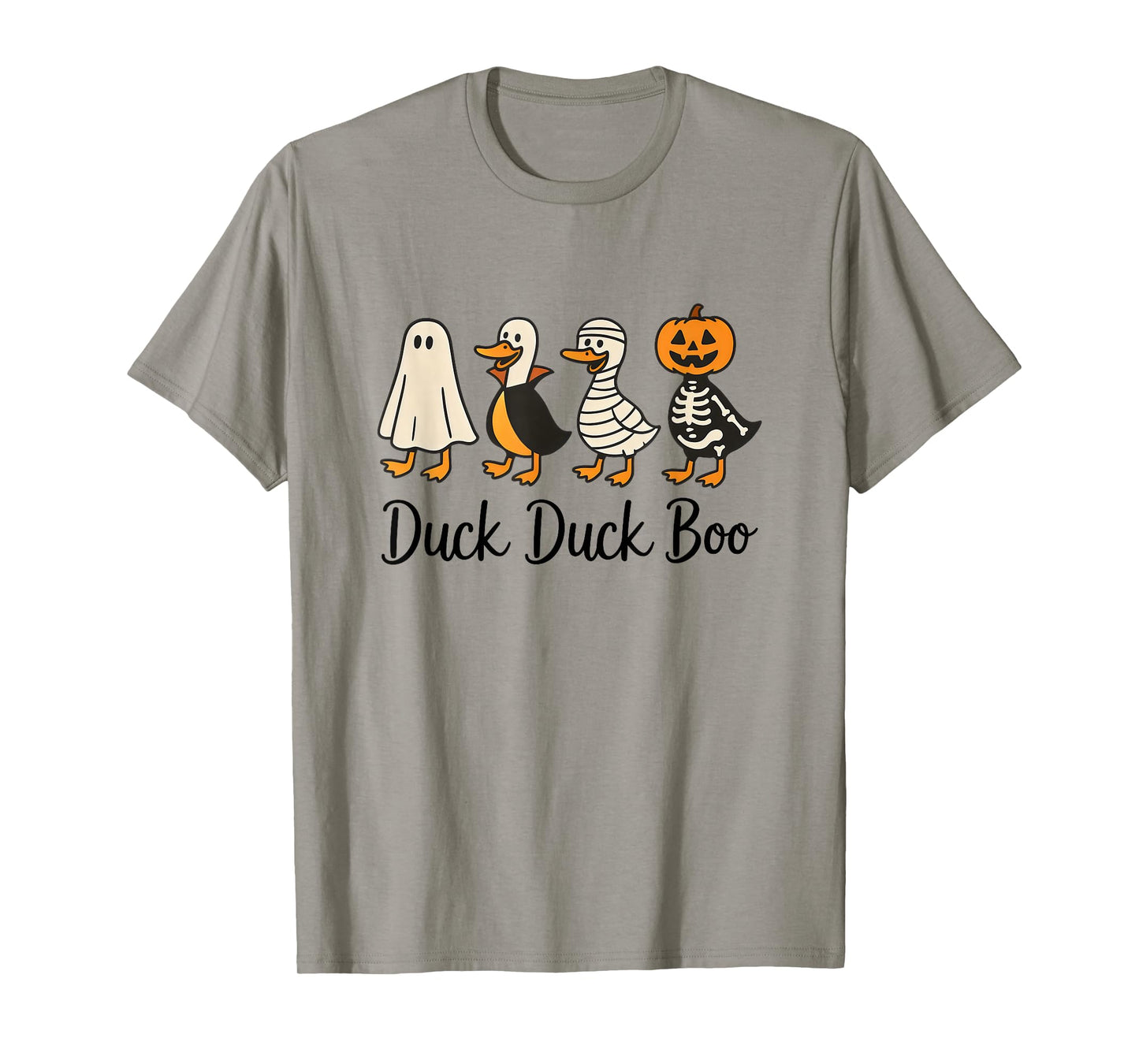 Duck Duck Boo Costume Funny Goose Halloween T-Shirt