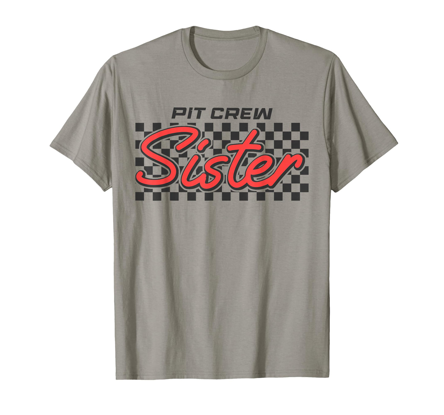 Sister Pit Crew Race Car Matching Birthday Family Pit Crew T-Shirt