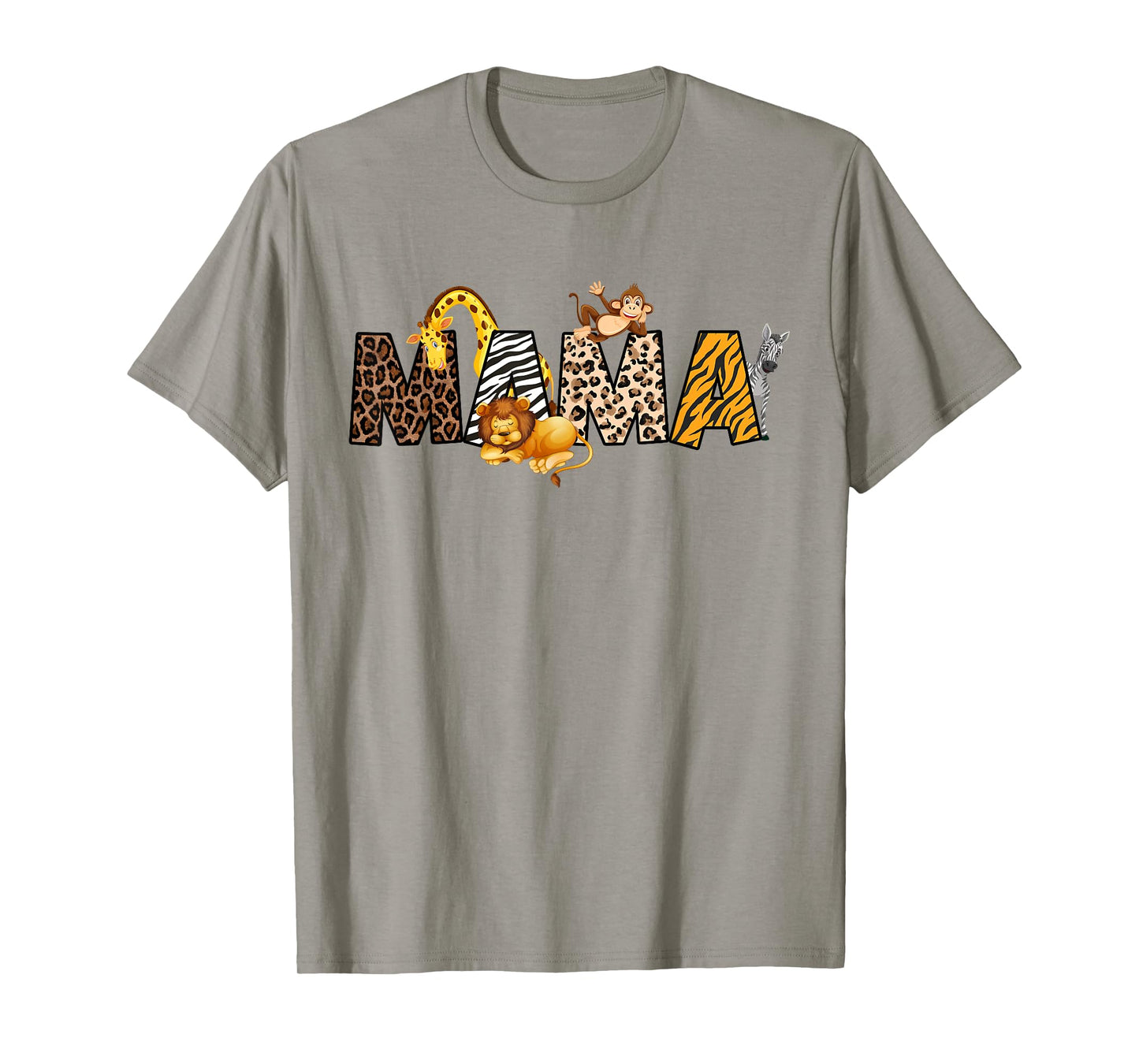 Mama of The Wild One Zoo Birthday Safari Jungle Family T-Shirt