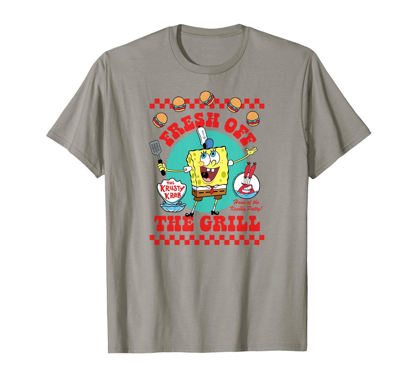 SpongeBob SquarePants - Krabby Patty Fresh Off The Grill T-Shirt