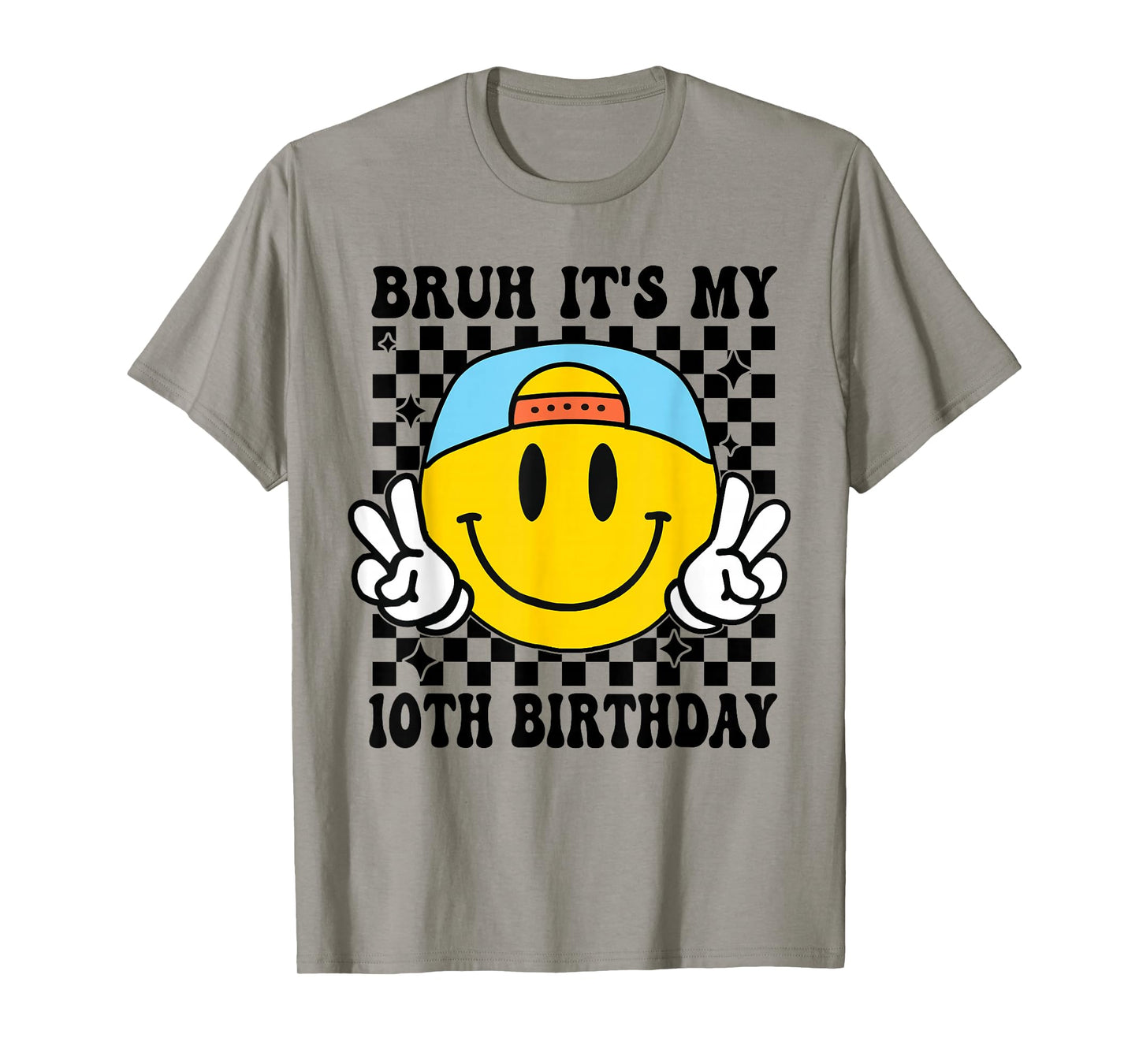 Bruh It's My 10th Birthday 10 Year Old Birthday Boys Girls T-Shirt